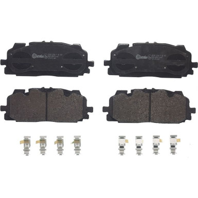 BREMBO Bremsklötze VA P 85 165 BREMBO Bremsklötze VA P 85 165