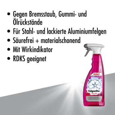 Sonax FelgenStar Felgenreiniger 750ml 02274000