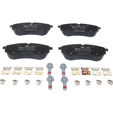 Bremsbelagsatz, Scheibenbremse ATE Ceramic 13.0470-3877.2 Bremsbelagsatz, Scheibenbremse ATE Ceramic 13.0470-3877.2