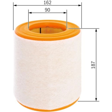 Luftfilter AUDI A6,A7 F 026 400 261