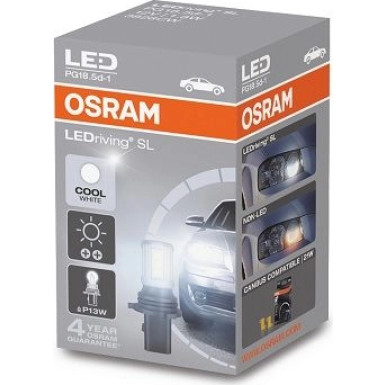 Osram 3828CW 1,8W 12V PG18.5D-1 FS1 LEDriving® SL