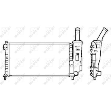 Kühler, Motorkühlung 58273