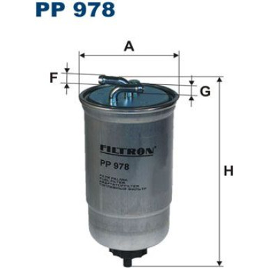 FILTRON Kraftstofffilter PP 978