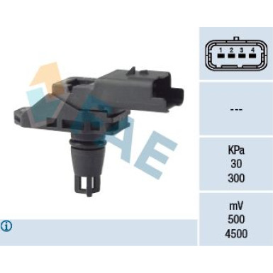 FAE Sensor, Saugrohrdruck 15132 FAE Sensor, Saugrohrdruck 15132