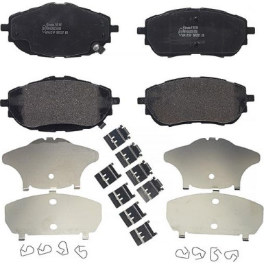 BREMBO Bremsklötze VA P 83 150 BREMBO Bremsklötze VA P 83 150