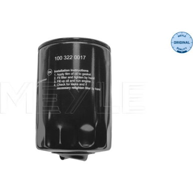 Ölfilter Vw 1.8T 20V 100 322 0017 Ölfilter Vw 1.8T 20V 100 322 0017