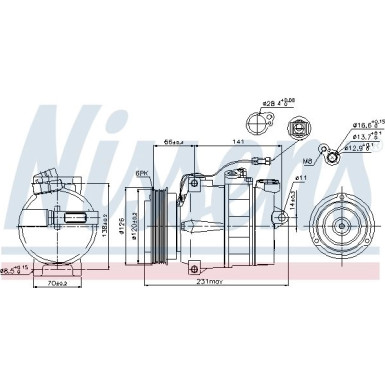 Kompressor PKW AUDI A4,A6, VW Passat 94 FIRST FIT 89054