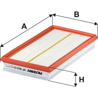 FILTRON Luftfilter AP 022/9