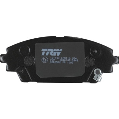 Bremsklötze VA MAZDA 3 13 COTEC GDB3592 Bremsklötze VA MAZDA 3 13 COTEC GDB3592