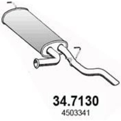 Endschalldämpfer 34.7130