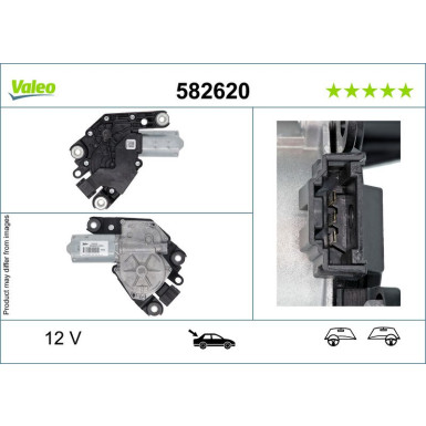 Wischermotor hinten 582620 Wischermotor hinten 582620