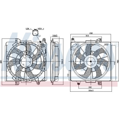 Kühlerlüfter PKW 850039 Kühlerlüfter PKW 850039