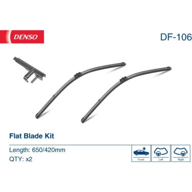 DENSO Wischblatt DF-106 DENSO Wischblatt DF-106