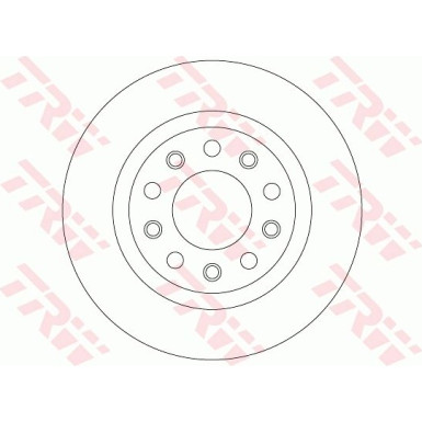 Bremsscheibe Alfa T. Giulietta 1.6-2.0 Jtdm 10-beschichtet DF8070 Bremsscheibe Alfa T. Giulietta 1.6-2.0 Jtdm 10-beschichtet DF8070