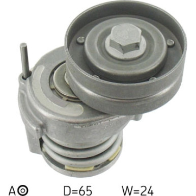 Spannrolle Multi-V VKM 31047