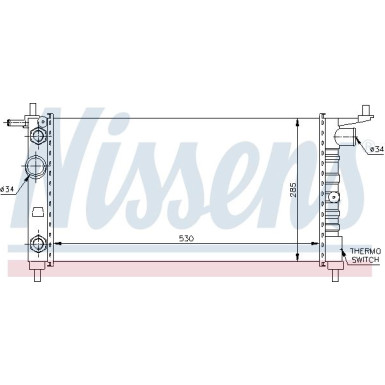 Wasserkühler PKW 63284 Wasserkühler PKW 63284