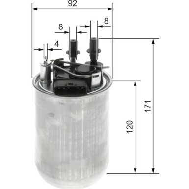 Kraftstofffilter Diverse F 026 402 200