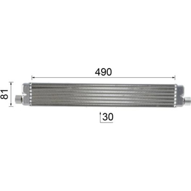 MAHLE Ölkühler, Motoröl CLC 238 000P MAHLE Ölkühler, Motoröl CLC 238 000P