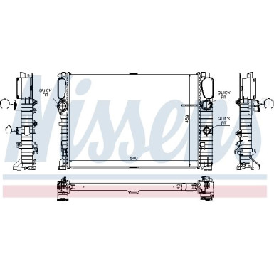 Wasserkühler PKW 67105 Wasserkühler PKW 67105