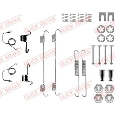 391-0617 Montagesatz f.Bremsbacken PEUGEOT 106,205,309,CITR,RENA 83 105-0617 391-0617 Montagesatz f.Bremsbacken PEUGEOT 106,205,309,CITR,RENA 83 105-0617