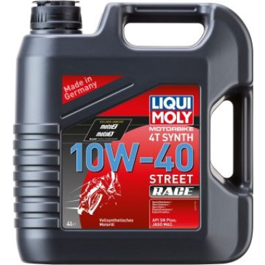 Liqui Moly Motorbike 4T Synth 10W-40 Street Race 4 l 20754 Liqui Moly Motorbike 4T Synth 10W-40 Street Race 4 l 20754