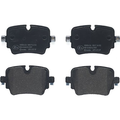 BREMBO Bremsklötze HA P 36 032 BREMBO Bremsklötze HA P 36 032