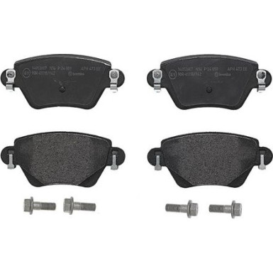 BREMBO Bremsklötze HA P 24 059 BREMBO Bremsklötze HA P 24 059