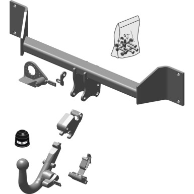 BRINK Anhängerkupplung BMA 536200