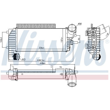 Ladeluftkühler PKW 96251 Ladeluftkühler PKW 96251