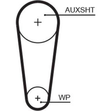 Zahnriemensatz inkl.Wapu KP15682XS-2 Zahnriemensatz inkl.Wapu KP15682XS-2