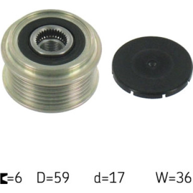 Generatorfreilauf VKM 03402