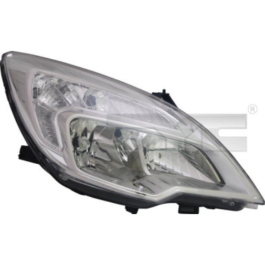Scheinwerfer R H7/H1 +LWR+MOT +TGFL -KRVL OPEL MERIVA B 6,10-1,14 4641,507,1