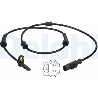 DELPHI ABS Sensor SS20388 DELPHI ABS Sensor SS20388