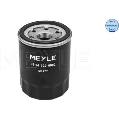 Ölfilter Toyota 2.0/2.4 Ave 33-14 322 0002 Ölfilter Toyota 2.0/2.4 Ave 33-14 322 0002
