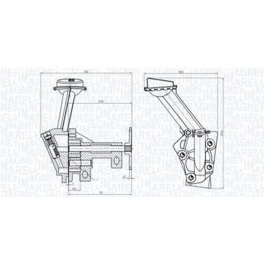 MAGNETI MARELLI Ölpumpe 351516000128 MAGNETI MARELLI Ölpumpe 351516000128