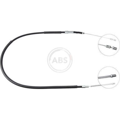 A.B.S. Handbremsseil Seilzug Festellbremse K10676 A.B.S. Handbremsseil Seilzug Festellbremse K10676