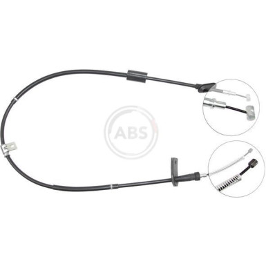 A.B.S. Handbremsseil Seilzug Festellbremse K18737 A.B.S. Handbremsseil Seilzug Festellbremse K18737