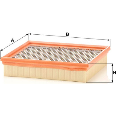Mann & Hummel Luftfilter PKW JEEP Grand Cherokee 10 C 22 029