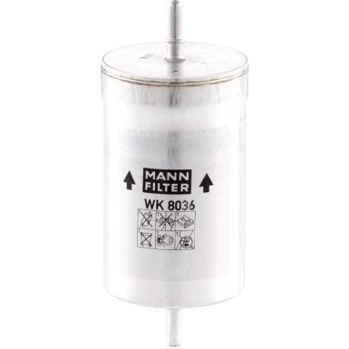 Mann & Hummel Kraftstofffilter PKW SEAT Exeo 09 WK 8036