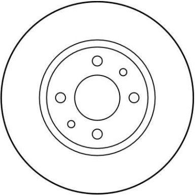 Bremsscheibe Fiat P. Tempra DF2686