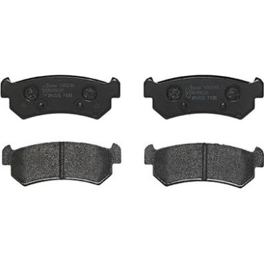 BREMBO Bremsklötze HA P 10 001 BREMBO Bremsklötze HA P 10 001