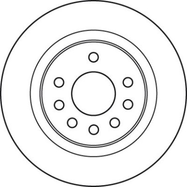 10 482 029 Bremsscheibe HA OPEL Zafira 05 DF4938 10 482 029 Bremsscheibe HA OPEL Zafira 05 DF4938