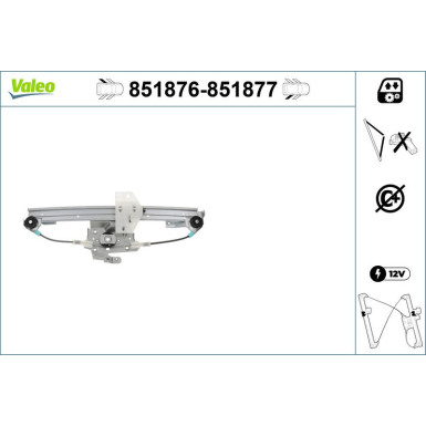 VALEO Fensterheber 851877 VALEO Fensterheber 851877