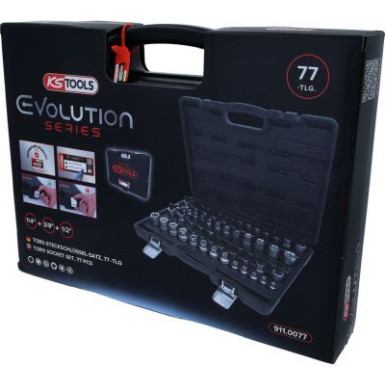 KS TOOLS Steckschlüsselsatz 911.0077 KS TOOLS Steckschlüsselsatz 911.0077