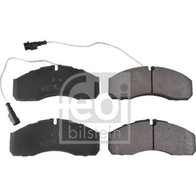 FEBI BILSTEIN Bremsbelagsatz, Scheibenbremse 116407 FEBI BILSTEIN Bremsbelagsatz, Scheibenbremse 116407
