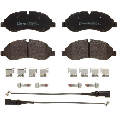 BREMBO Bremsklötze VA P 24 171 BREMBO Bremsklötze VA P 24 171
