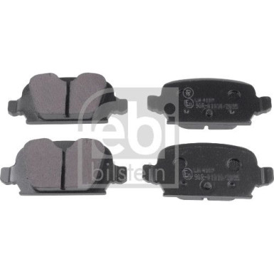 FEBI BILSTEIN Bremsbeläge 16626 FEBI BILSTEIN Bremsbeläge 16626