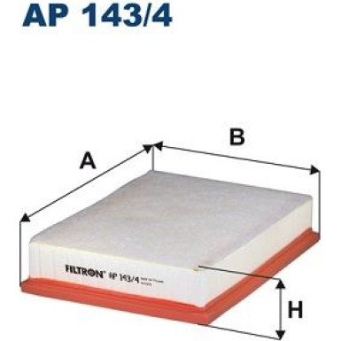 FILTRON Luftfilter AP 143/4