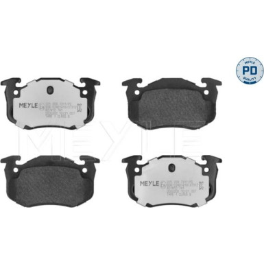 Bremsbelagsatz Renault T. 19/Clio/Citroen Zx MEYLE-PD: Advanced performance and design 025 209 7311/PD