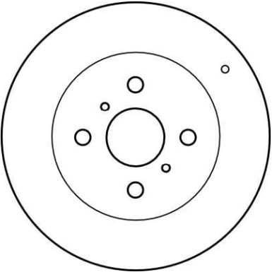 Bremsscheibe Toyota P. Yaris DF4163 Bremsscheibe Toyota P. Yaris DF4163
